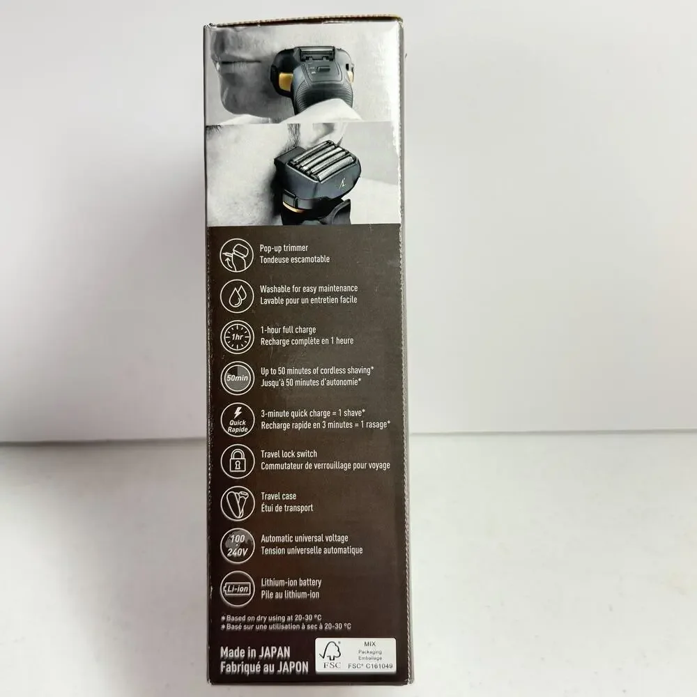 Panasonic ARC5 5-BladeWet/Dry Cordless Electric Shaver and Trimmer